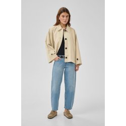 My Essential Wardrobe - Jakke Lyon Short Jacket - Brown Rice