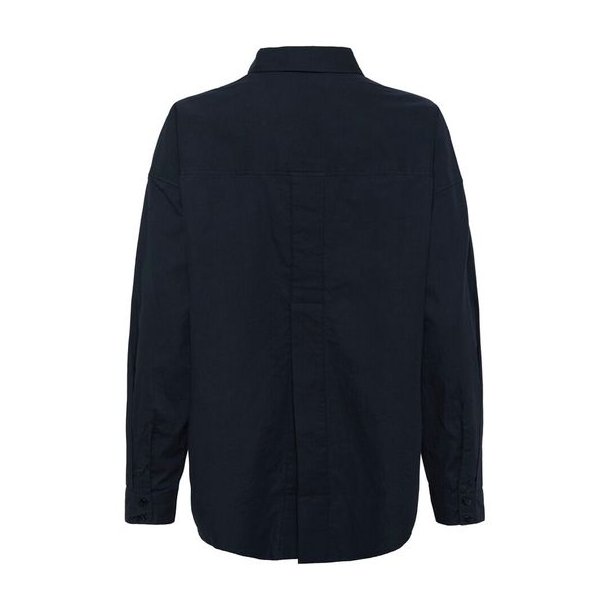 My Essential Wardrobe - Skjorte - Sunna Boxy Shirt - Sort