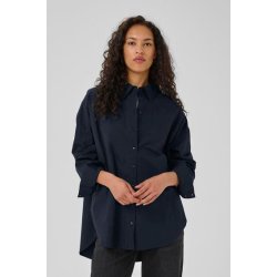 My Essential Wardrobe - Skjorte - Sunna Boxy Shirt - Sort