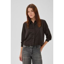 My Essential Wardrobe - Skjorte - Estelle Short Shirt - Espresso