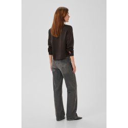 My Essential Wardrobe - Skjorte - Estelle Short Shirt - Espresso