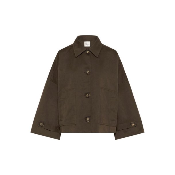 My Essential Wardrobe - Jakke Lyon Short Jacket - Major Brown