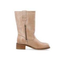  Ca'shott Copenhagen - Casvilma - Pull On Mit Cut Boot Waxy Leather - Cognac