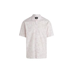 Mads Nrgaard - Skjorte - Japan Sako Shirt - Rosa/Hvid