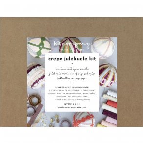 Kit Company - Crepe Julekugle Kit