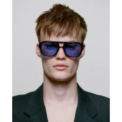 A.Kjrbede - Solbriller Kaya - Demi Tortoise - Blue Lens