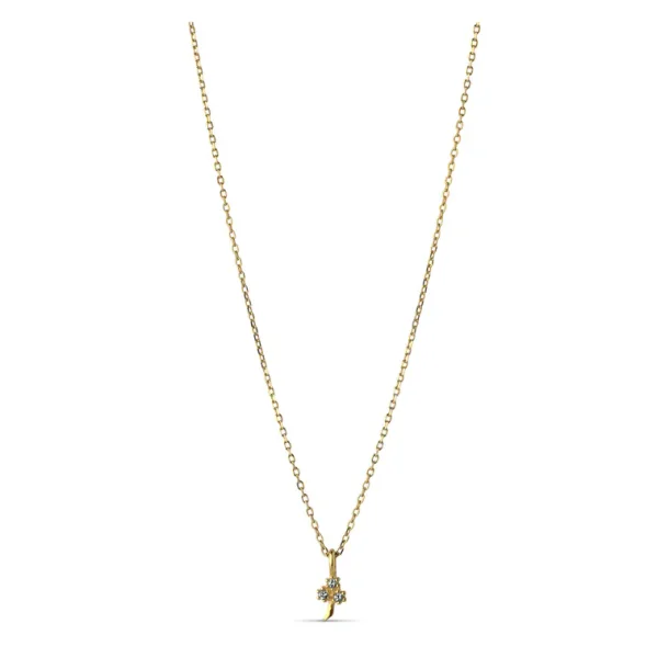 Enamel - Halskde Clover - Clear