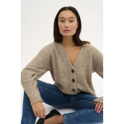 My Essential Wardrobe - The Knit Cardigan - Dune Melange