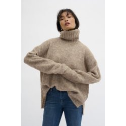 My Essential Wardrobe - The Knit Rollneck - Dune Melange