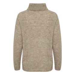 My Essential Wardrobe - The Knit Rollneck - Dune Melange