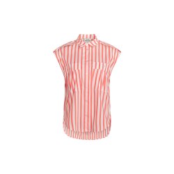 Mads Nrgaard - Skjorte - Organic Poplin Kriz - Cherry Tomato