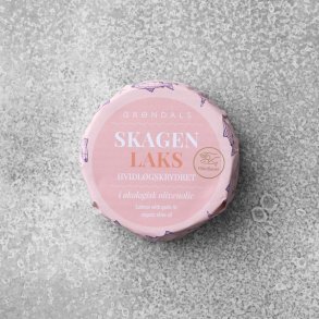 Gr�ndals - Hvidl�gskrydret Laks - i �kologisk olivenolie