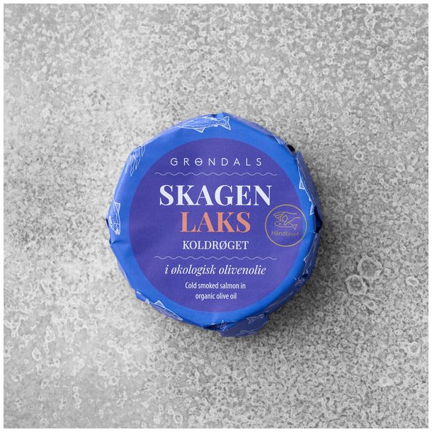 Gr�ndals - Koldr�get Laks - i �kologisk olivenolie