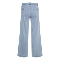 My Essential Wardrobe - Jeans - Lara 115 Wide Pant - Light Blue Wash