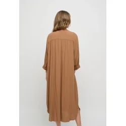 Moshi Moshi Mind - Laurella shirtdress Crepe - Camel
