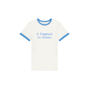 Wrangler - T-Shirt - Ringer Tee - Vintage White