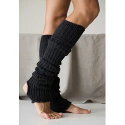 Moshi Moshi Mind - Legvarmers - Charcoal Melange