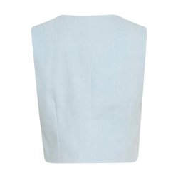 My Essential Wardrobe - Vest Winnie MW  - Light Blue Retro