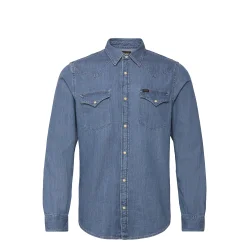 Lee - Skjorte Regular Western - Shasta Blue