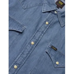 Lee - Skjorte Regular Western - Shasta Blue