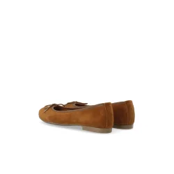 Ca'shott Copenhagen - Caselvira Ballerina Goat Suede - Toffee