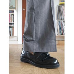 Ca'shott Copenhagen - Loafers - Casbetty W. Fringes Patent Leather - Black