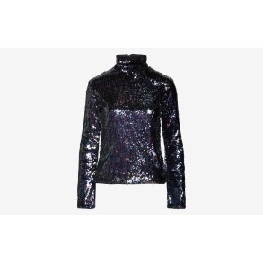 Mads Nrgaard - Paillet bluse - Sequins Trevor Top