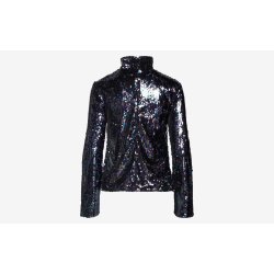 Mads Nrgaard - Paillet bluse - Sequins Trevor Top