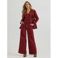 Wrangler - Femme Vest - Madder Brown