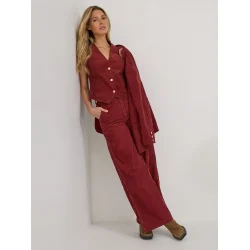 Wrangler - Femme Vest - Madder Brown