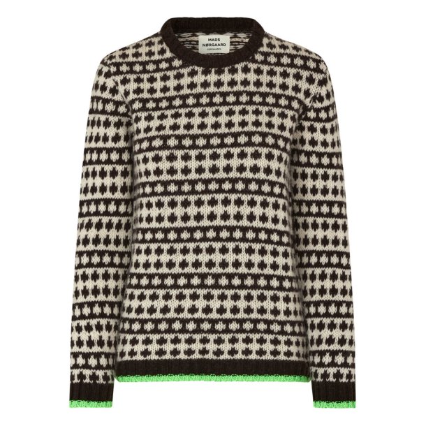 Mads Nrgaard - Trje - Recycled Iceland Kimilla - Black Coffee/Winther White