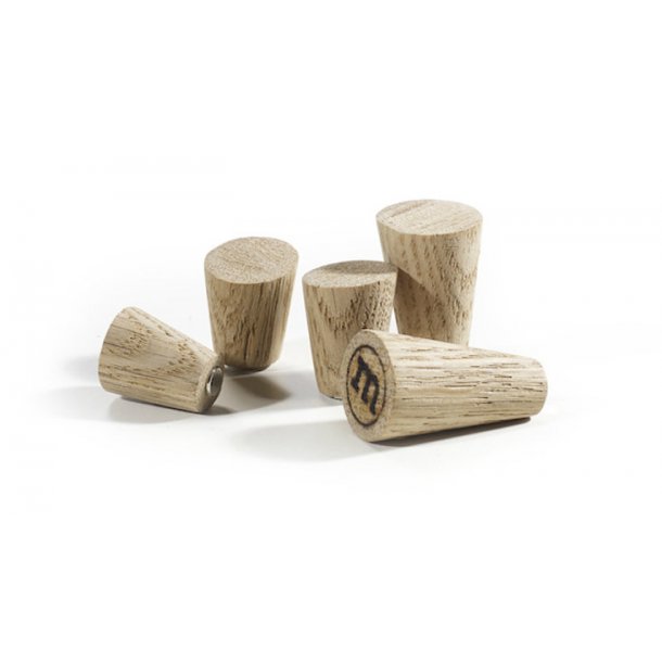 The Oak Men - Magneter - Eg, 5 stk.