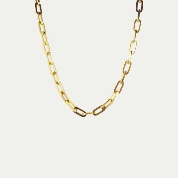 By Str - Maibritt Halskde - Guldbelagt