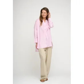 Moshi Moshi Mind - Skjorte Posy Shirt Chambray - Light Pink