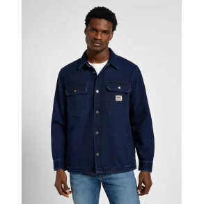 Lee - Workwear Overshirt - Medium Worn Wash