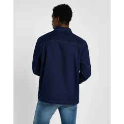 Lee - Workwear Overshirt - Medium Worn Wash