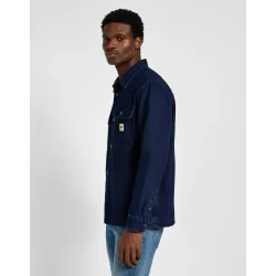 Lee - Workwear Overshirt - Medium Worn Wash