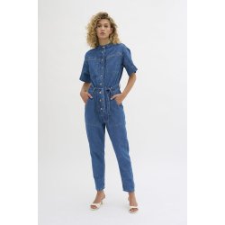 My Essential Wardrobe - Buksedragt Malo - Medium Blue Vintage Wash