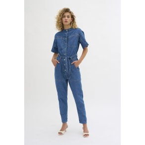 My Essential Wardrobe - Buksedragt Malo - Medium Blue Vintage Wash