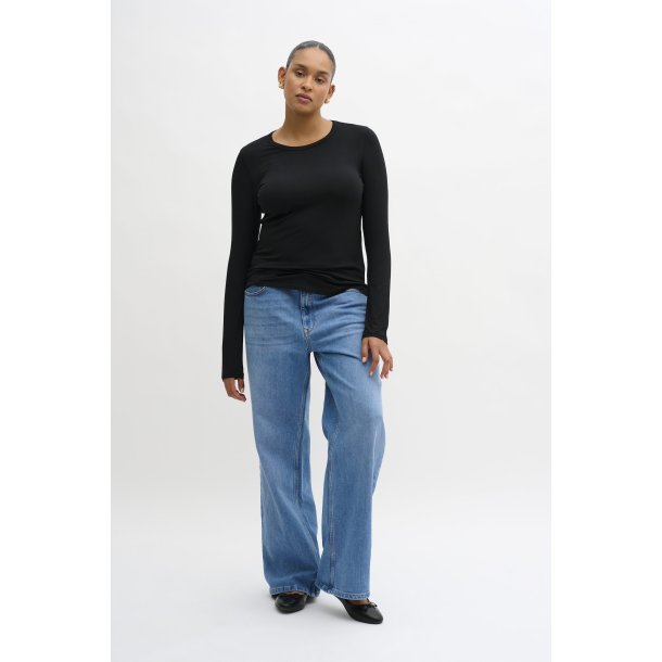My Essential Wardrobe - The Modal Blouse - Black