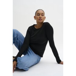 My Essential Wardrobe - The Modal Blouse - Black