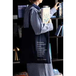 Moshi Moshi Mind - Tote Bag Hverdagslinier - Navy Blue