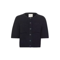 My Essential Wardrobe - Carry Knit Cardigan - Sky Captain Blue