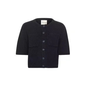 My Essential Wardrobe - Carry Knit Cardigan - Sky Captain Blue