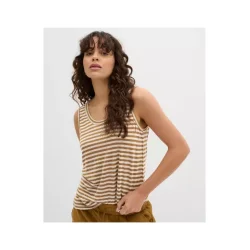 My Essential Wardrobe - Lisa Striped Top - Dijon Striped