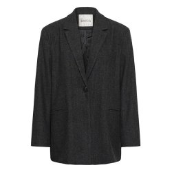  My Essential Wardrobe - Blazer - Layla - Dark Grey Melange