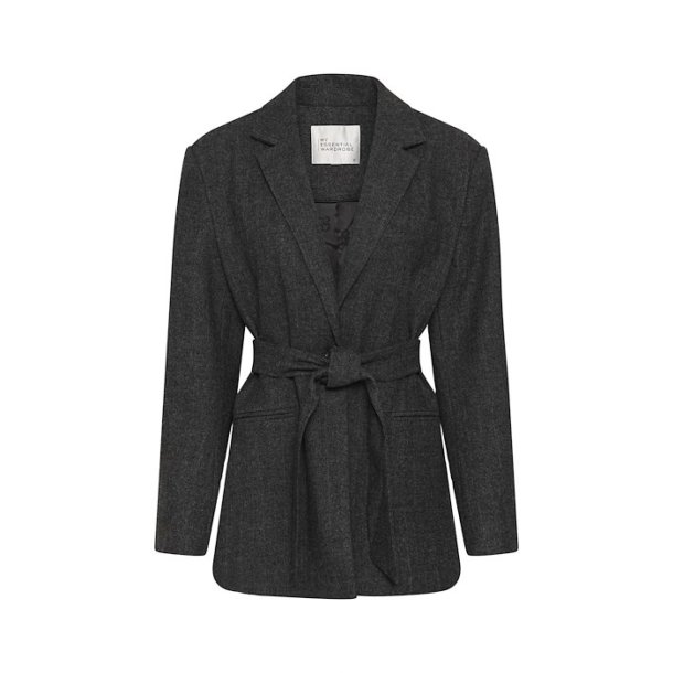  My Essential Wardrobe - Blazer - Layla - Dark Grey Melange