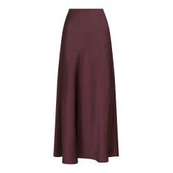 Neo Noir - Nederdel Vicky Heavy Sateen Skirt - Burgundy