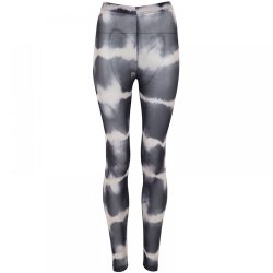 Neo Noir - Leggings Jury Tie Dye Mesh - Antracit