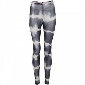 Neo Noir - Leggings Jury Tie Dye Mesh - Antracit
